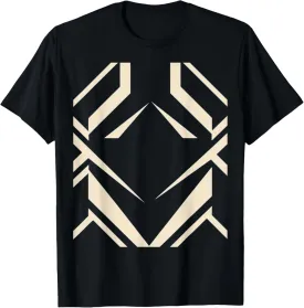 Abstract Graphic Tee Contemporary Design for Casual Wear T-Shirt