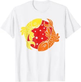 Astrological Sign Horoscope Pisces Astrology Zodiac Sign T-Shirt