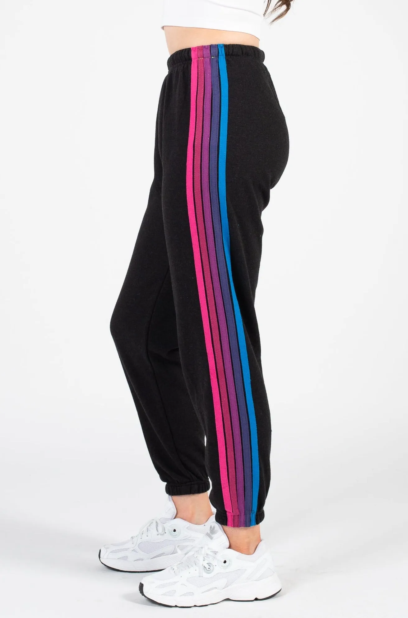 Aviator Nation 5 Stripe Sweatpants