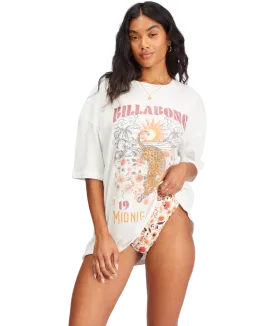 Billabong Midnight Sun Tee-Salt Crystal