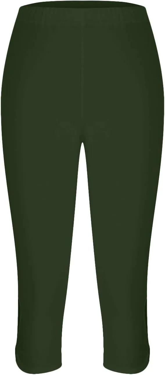 Capri Leggings for Women with Pockets Stretchy Soft High Waisted Yoga Pants Workout Exercise Hiking Capri Pants 2025