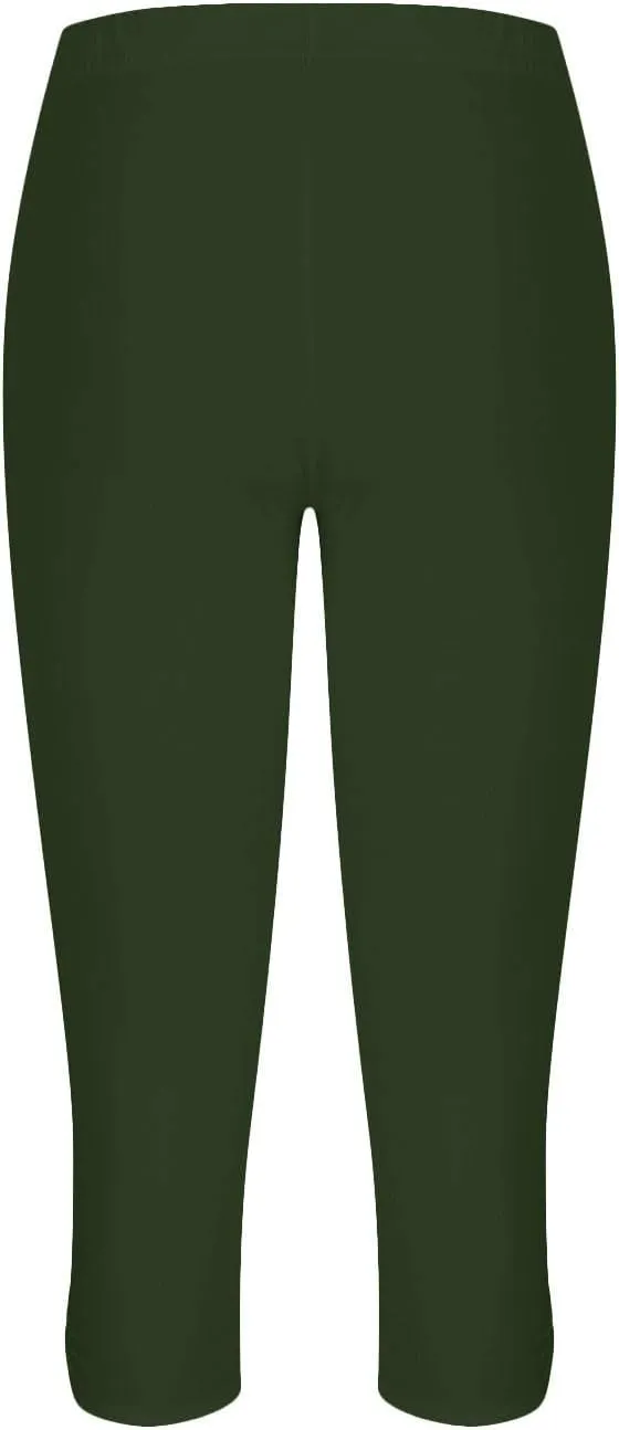 Capri Leggings for Women with Pockets Stretchy Soft High Waisted Yoga Pants Workout Exercise Hiking Capri Pants 2025