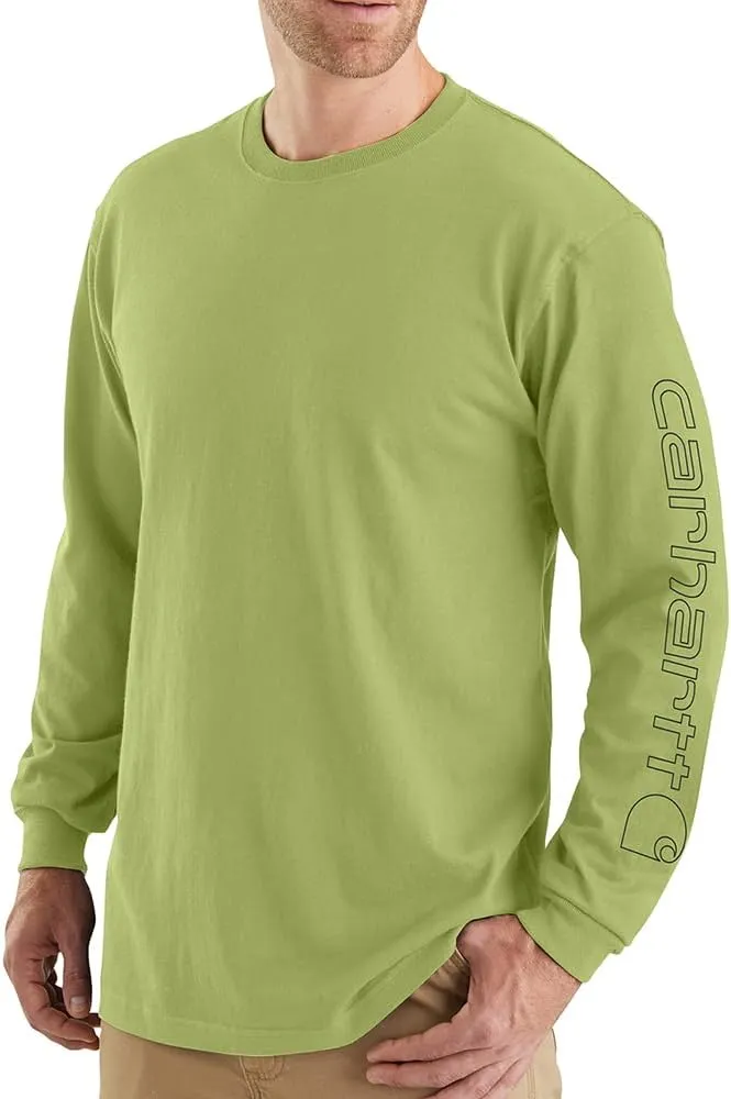 Carhartt Men's K231 Long Sleeve Logo T-Shirt