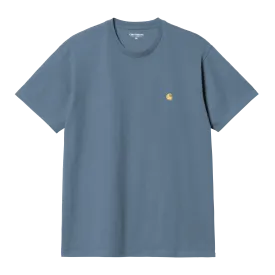 Carhartt WIP S/S Chase T-Shirt - Positano / Gold