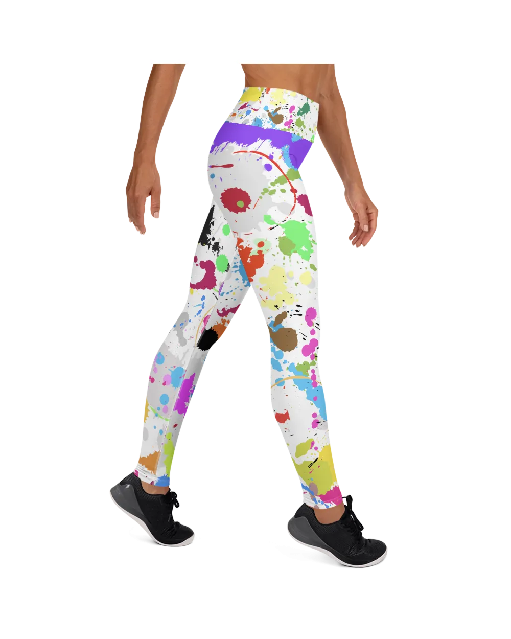 Color Splash Yoga Pants