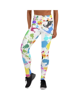 Color Splash Yoga Pants