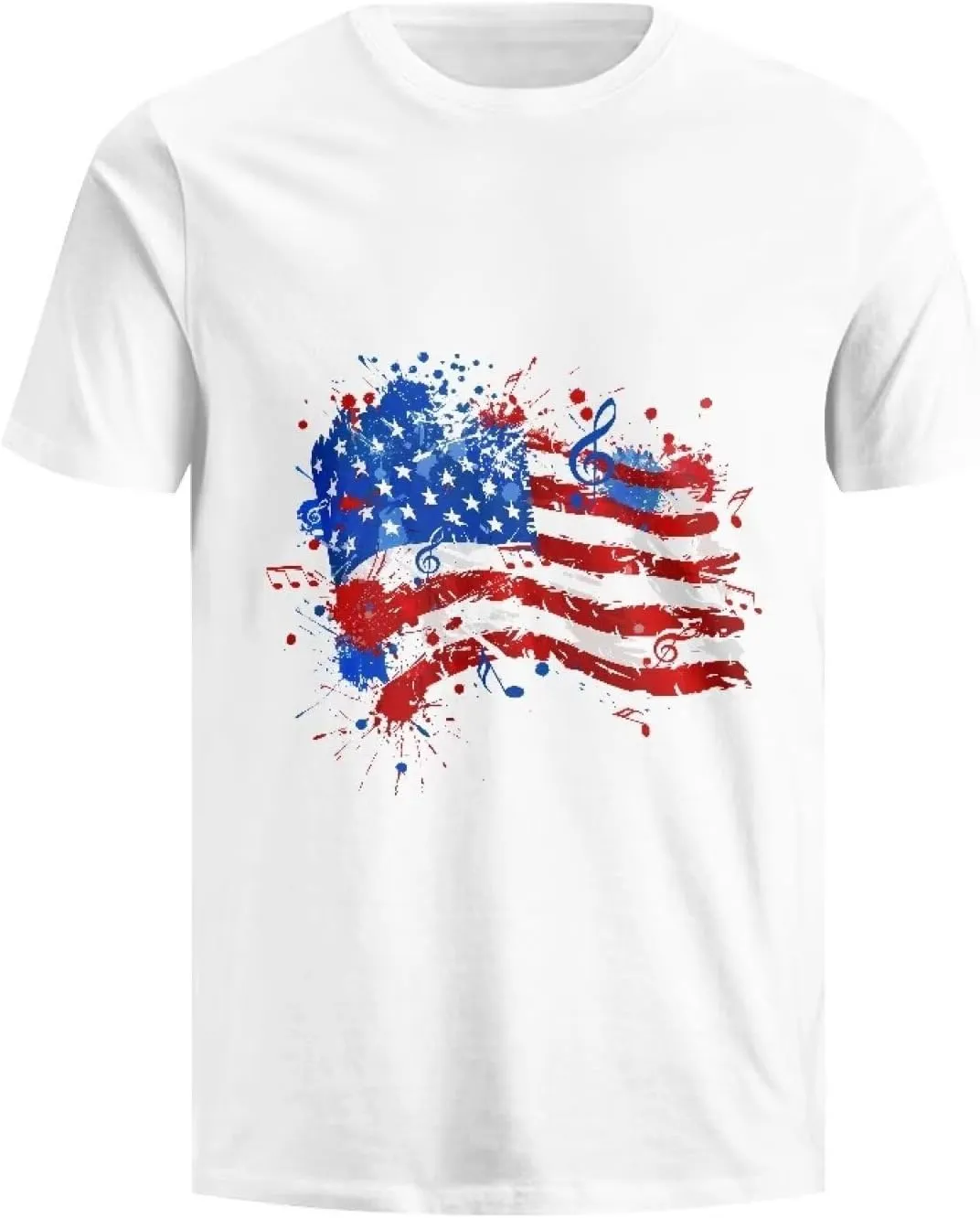 Cozeyat Men's T-Shirts Cotton Crew Neck Tees Short Sleeve Tee Shirts Size S - 5XL