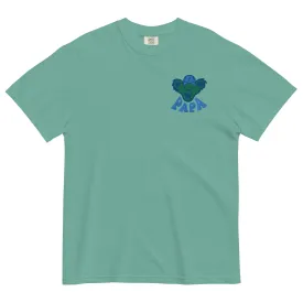 Grateful Dead | 100% Cotton Pigment Dye w/ Embroidery | Aqua Papa Bear