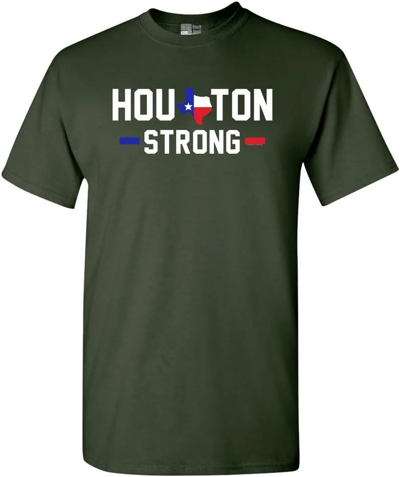 Houston Strong Map 2017 Survivor DT Adult T-Shirt Tee
