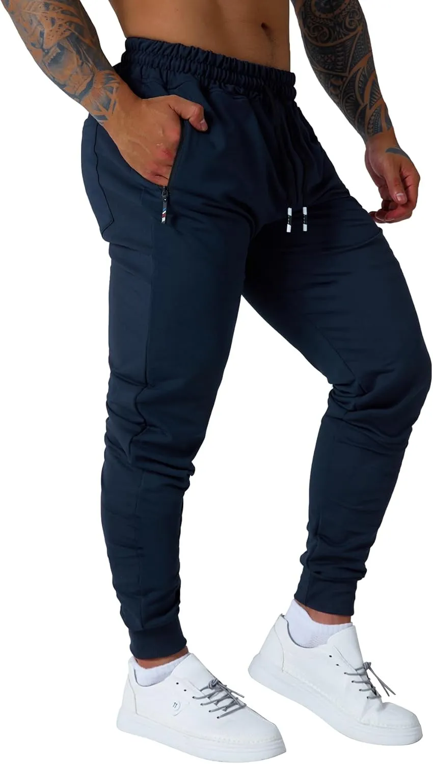Mens Jogging Casual Pants Joggers Sweatpants Active Athletic Workout Sweatpants for Men