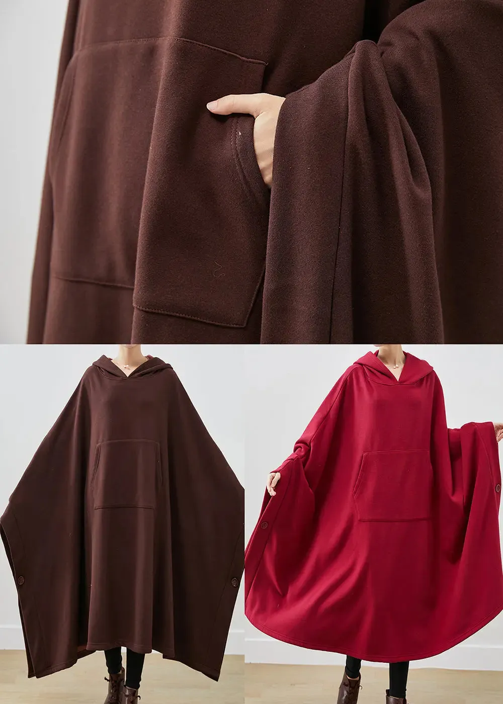 Mulberry Cotton Sweatshirts Dress Winter