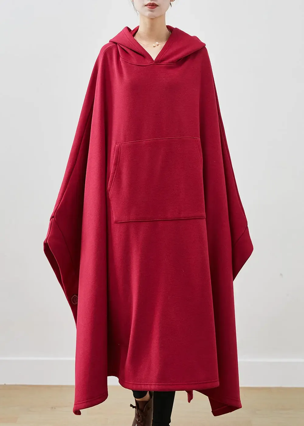 Mulberry Cotton Sweatshirts Dress Winter