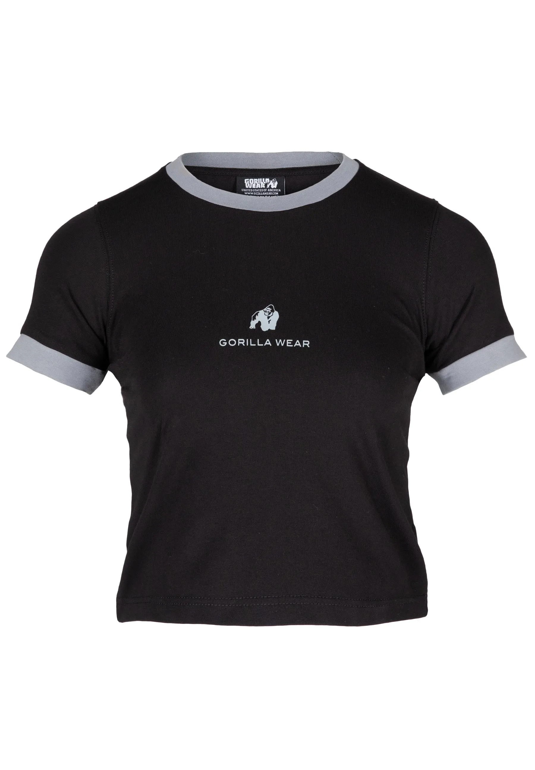New Orleans Cropped T-shirt - Black