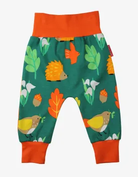 Organic Autumn Print Yoga Pant