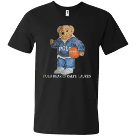 Polo Bear Ralph Lauren Men V-Neck T-Shirt