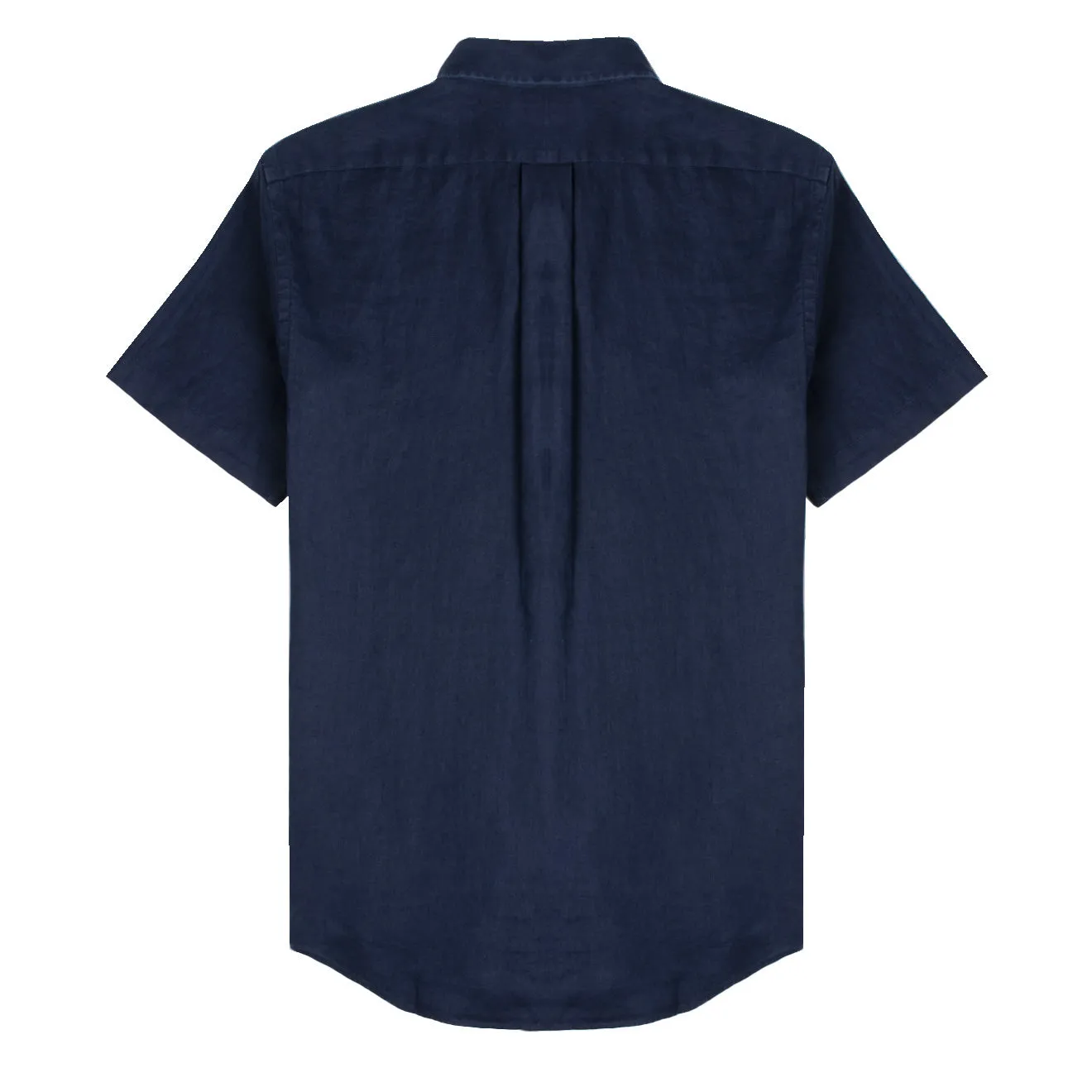 Polo Ralph Lauren Slim Fit S/S Linen Shirt Light Navy