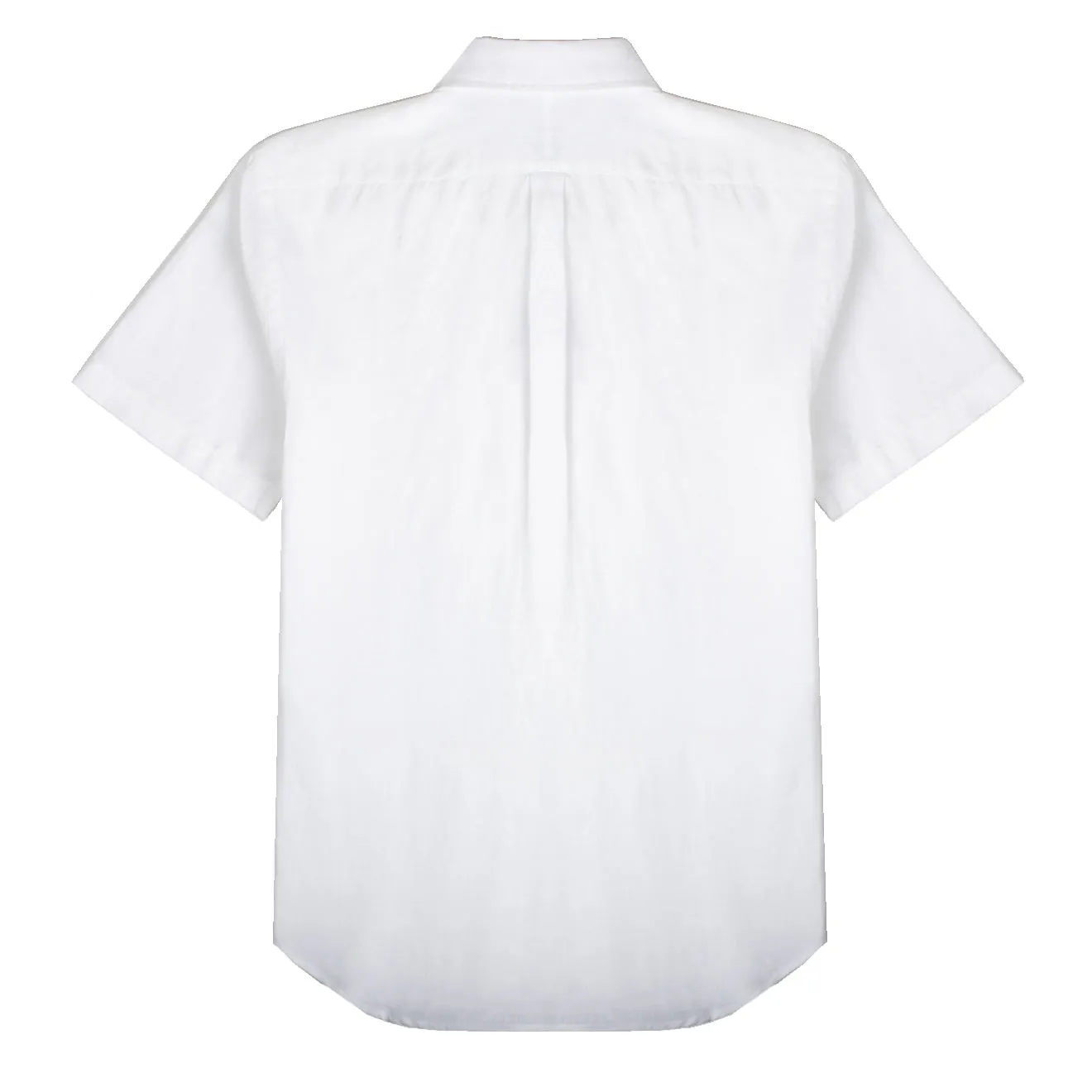 Polo Ralph Lauren Slim Fit S/S Linen Shirt White