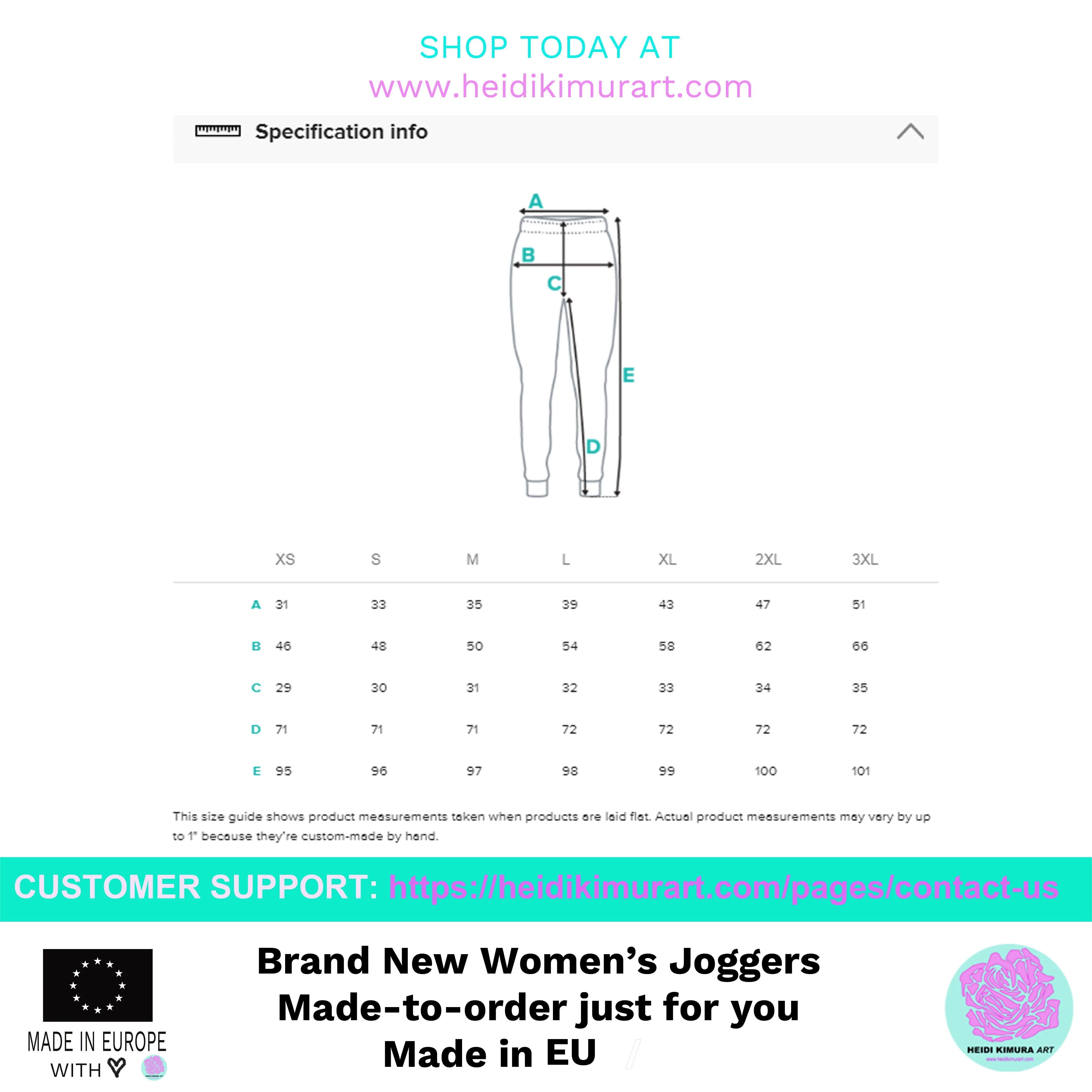 Purple Abstract Women's Joggers, Best Purple Slim Fit Sweatpants For Women-Made in EU/MX