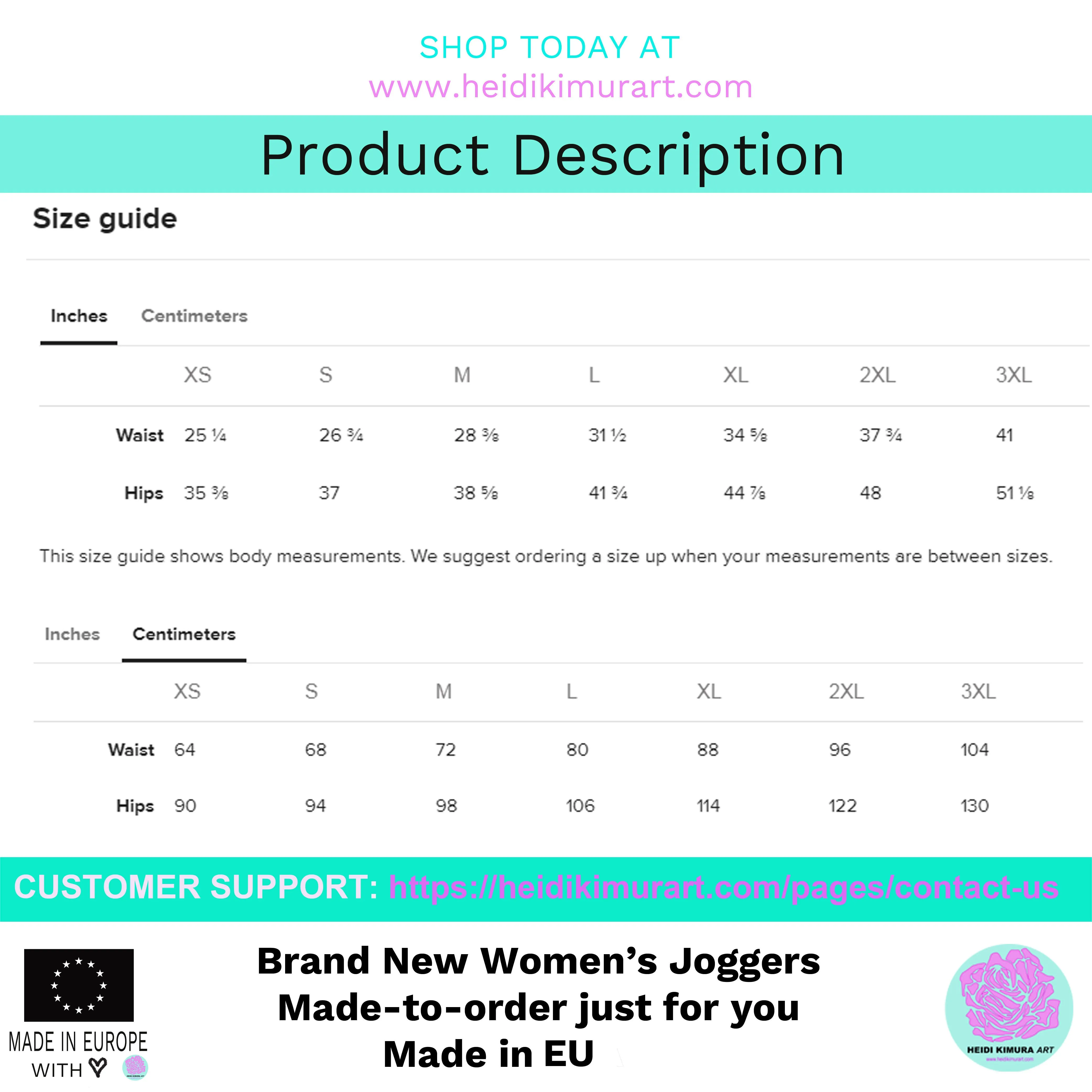 Purple Abstract Women's Joggers, Best Purple Slim Fit Sweatpants For Women-Made in EU/MX