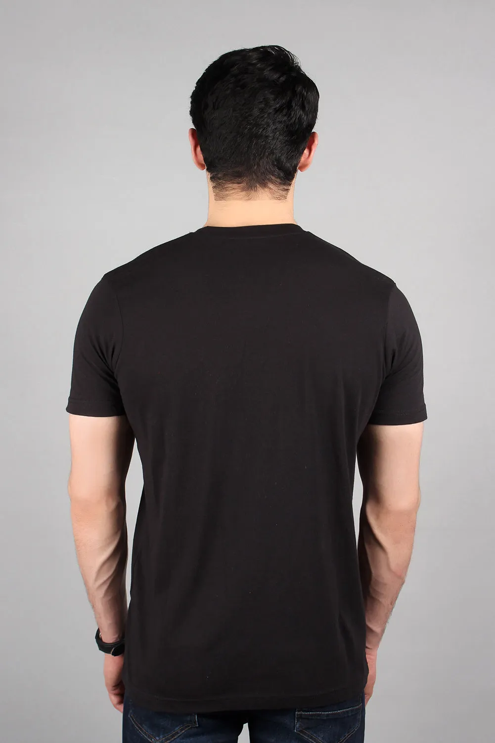 "VANIES" Casual Graphic Crew Neck T Shirt