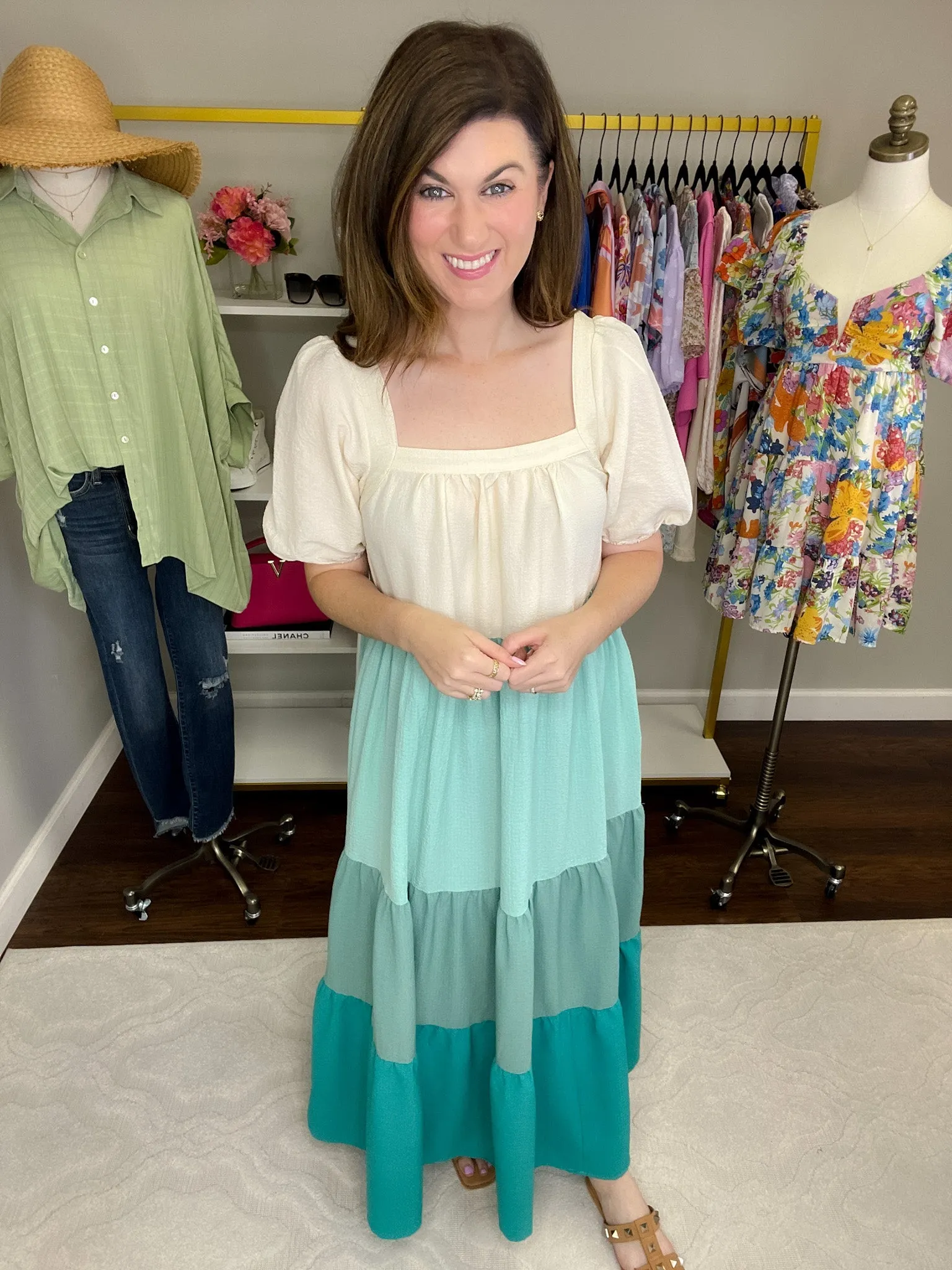 SALE! Seaside Romance Maxi Dress