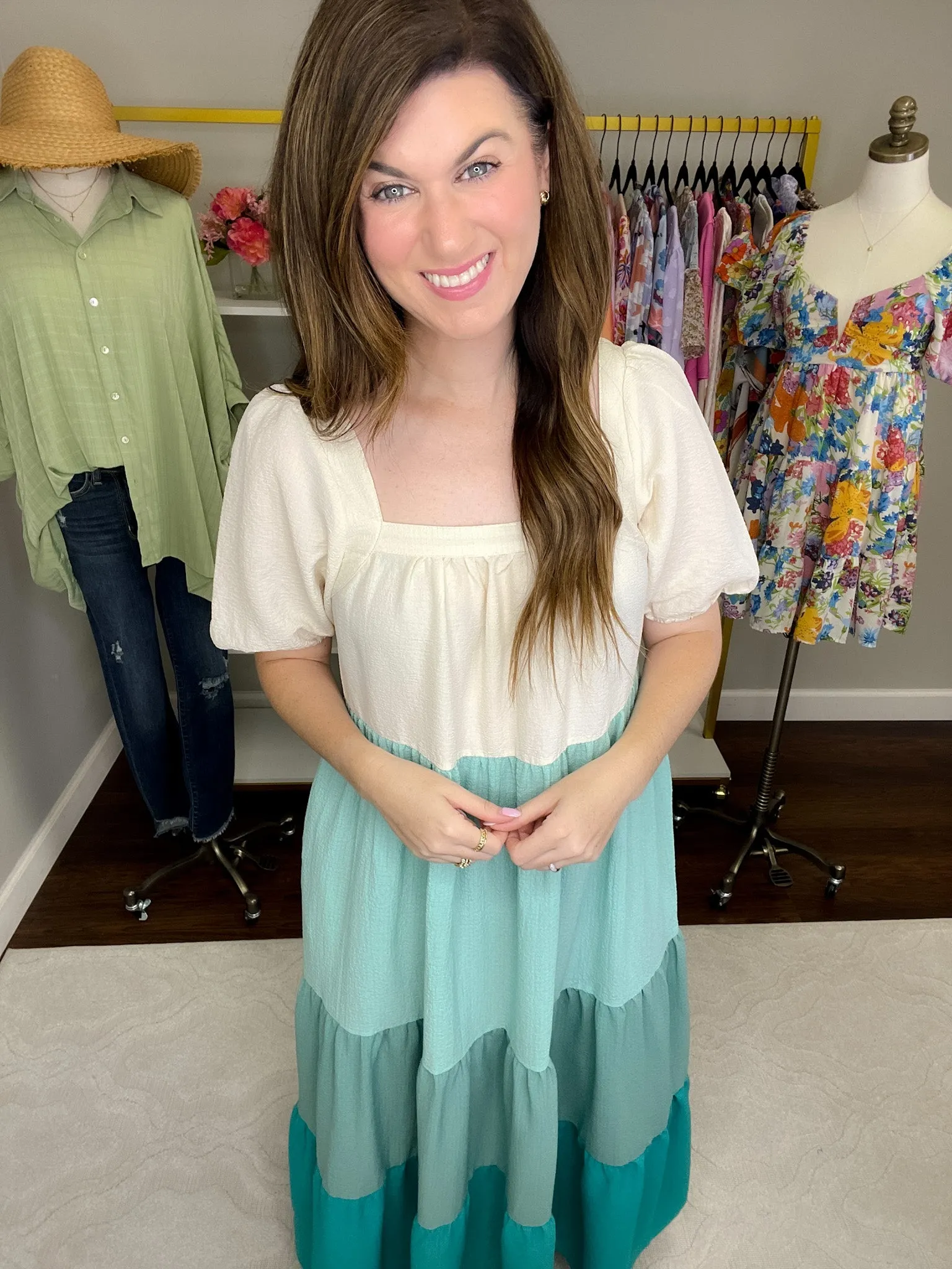 SALE! Seaside Romance Maxi Dress