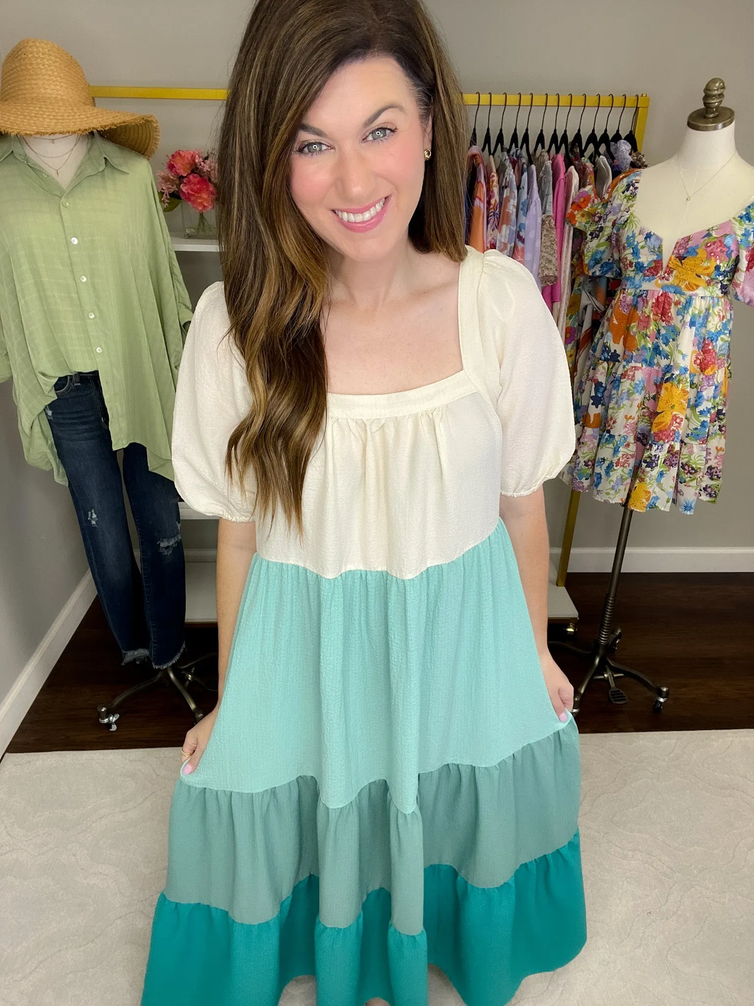 SALE! Seaside Romance Maxi Dress
