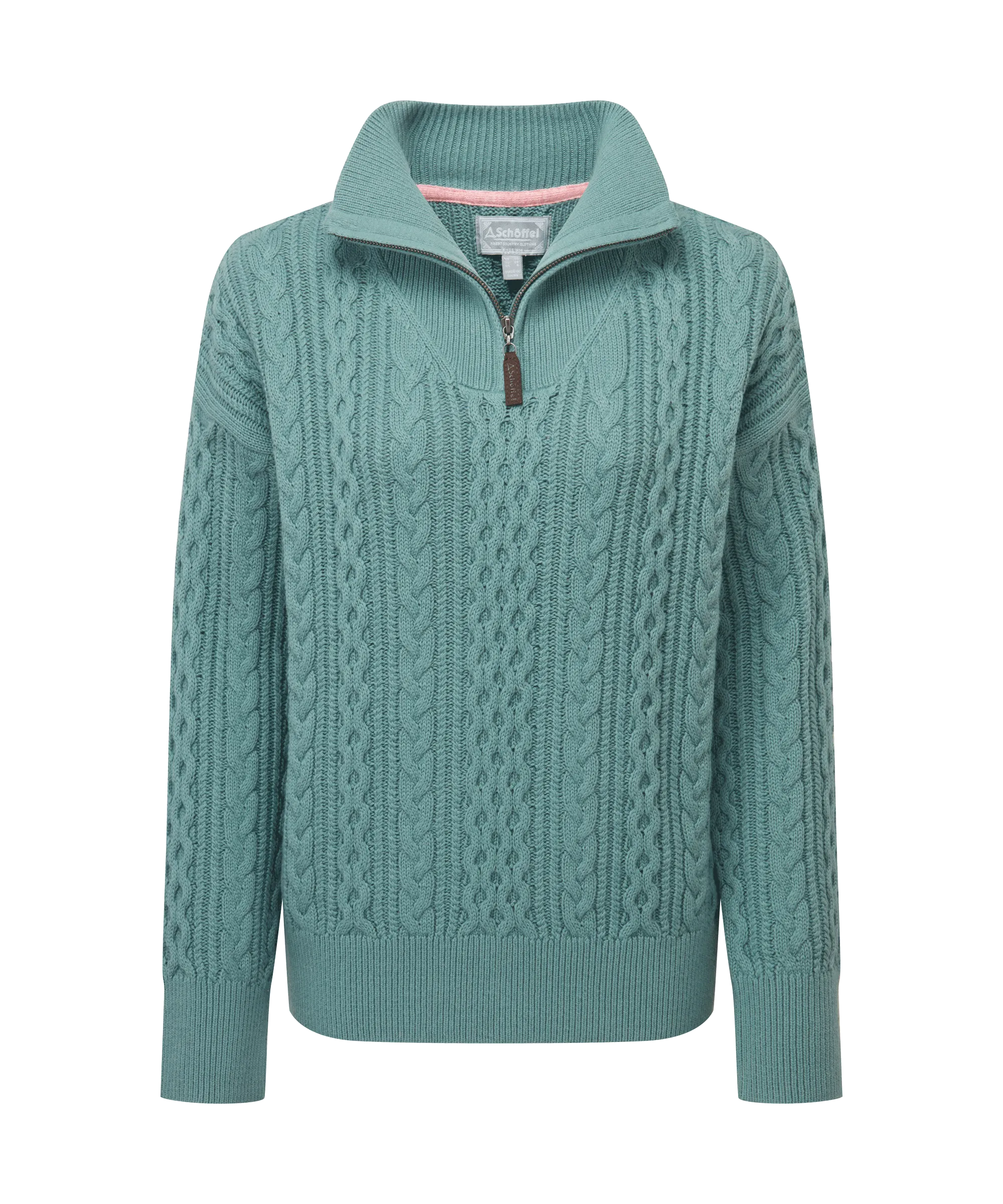 Settle Quarter Zip - Arctic Blue