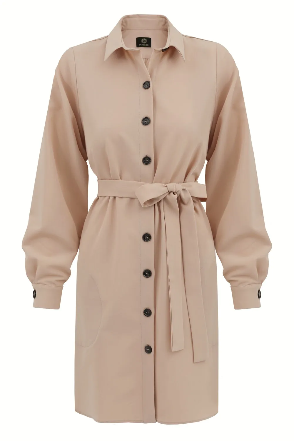 Shirt Dress Light Beige