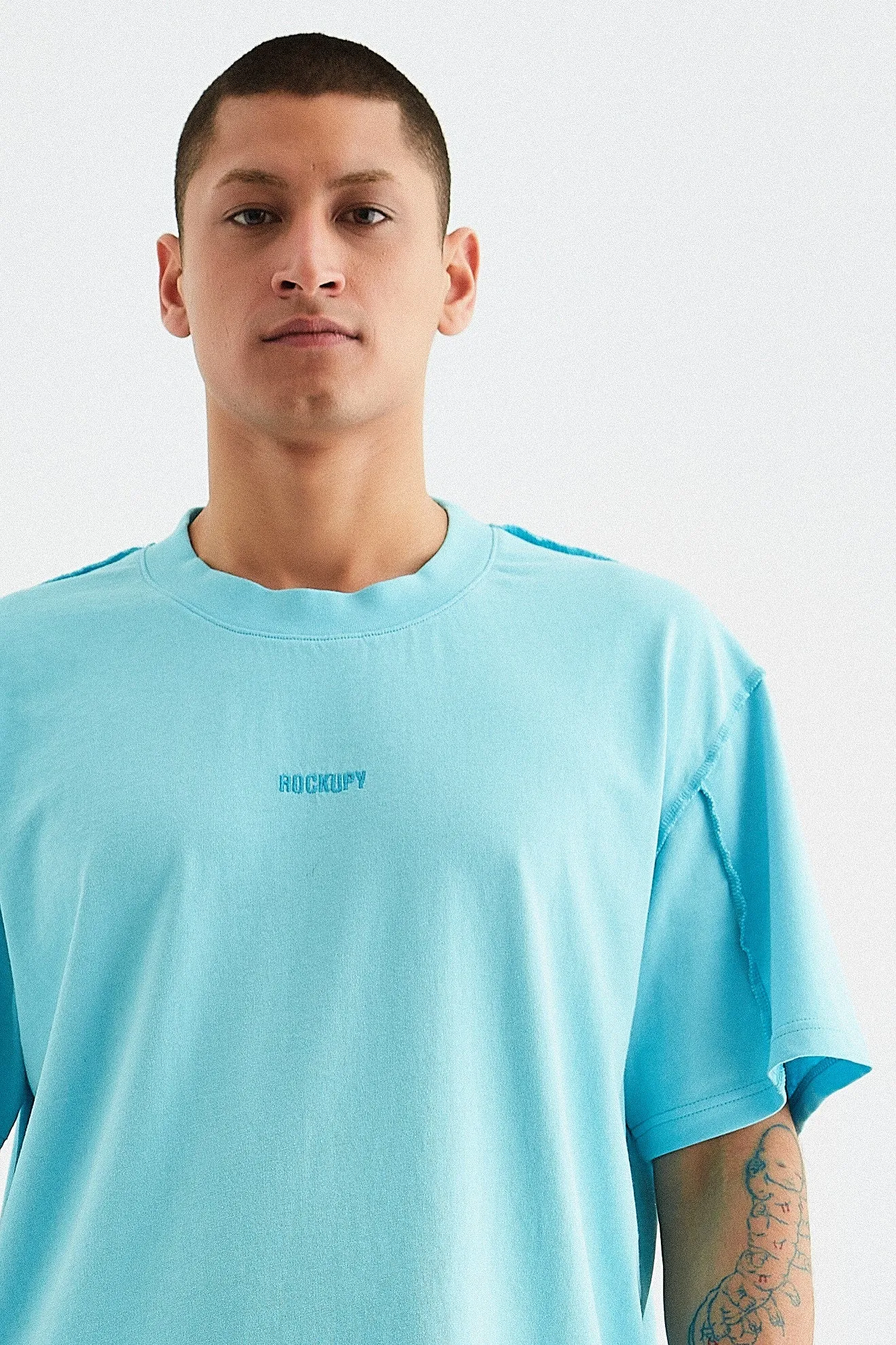 T-Shirt für Herren Lukas in Blau