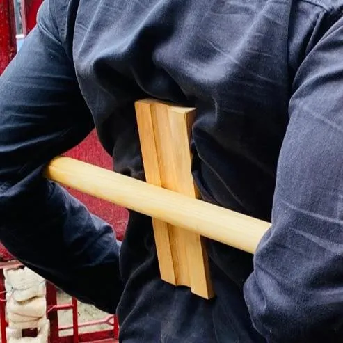 Wooden Pranayama Equipment For Backbone Flexibility & Jerks By Miza